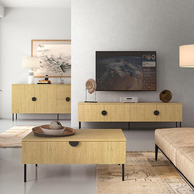 Komód Mond 2D 2SZ 03-B tölgy
