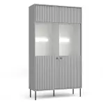 Vitrin Iris 2D 01B szürke