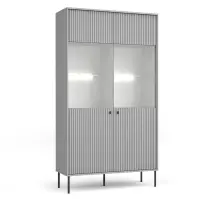 Vitrin Iris 2D 01B szürke