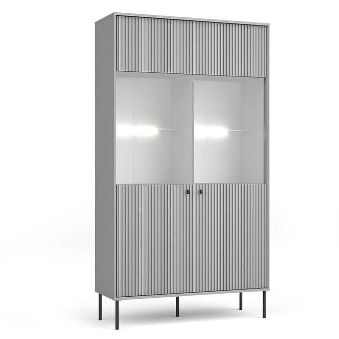 Vitrin Iris 2D 01B szürke