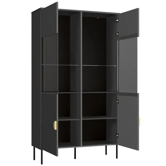 Vitrin Mond 2D 01-B fekete,3