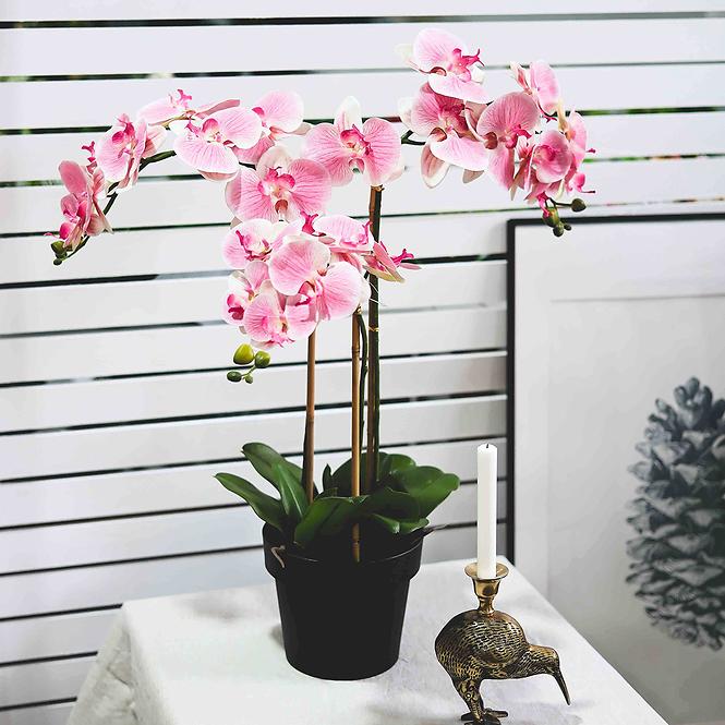 Mű orchidea cserépben 80 cm,4
