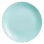 Sekély tányér Diwali 25 cm világos türkiz 85P2611