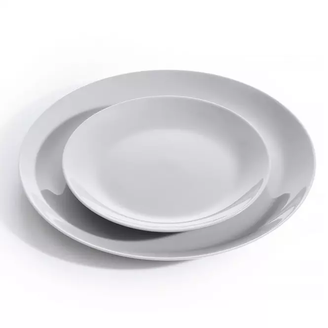 Sekély tányér Diwali 25 cm granit 85P0870