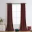 Függöny VELVET PB103/200G/M2/38/140x250 cm bordó
