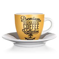 Csésze csészealjjal Premium Coffee 90 ml 60325052