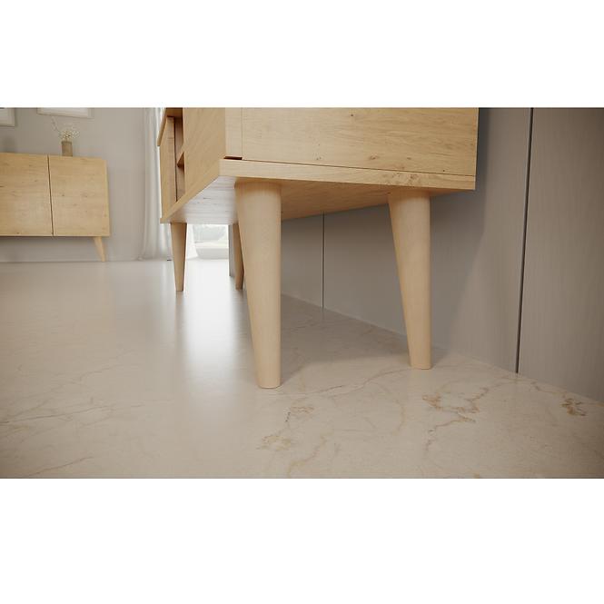 Komód 120 Toronto Artisan/Fehér