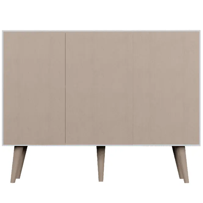 Komód 120 Toronto Artisan/Fehér,8