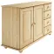 Komód Fenyő KD59 125x76x42,6