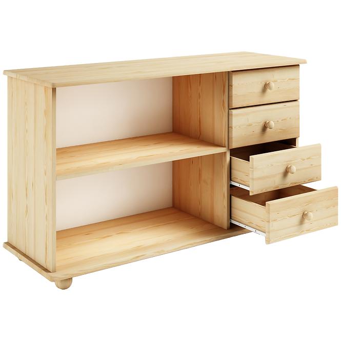 Komód Fenyő KD59 125x76x42,7