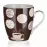 Kerámia pohár Cappuccino 240 ml barna 60223075
