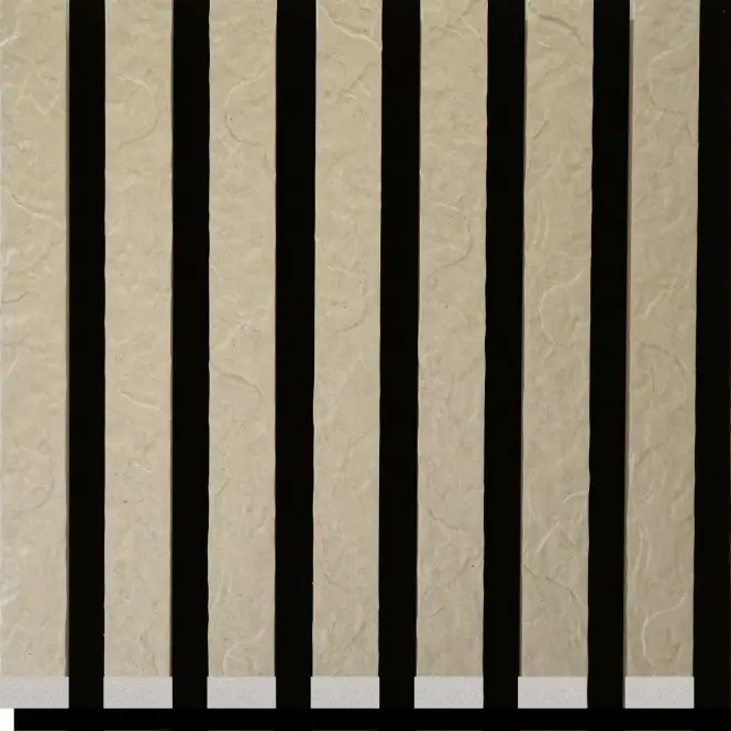 Akusztikus díszlécek lamel a filc bézs kő 21x300x2650 mm