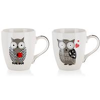 Kerámia pohár Owl 240 ml mix 60221587