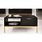 Asztal 100 Austin Fekete/Arany,6