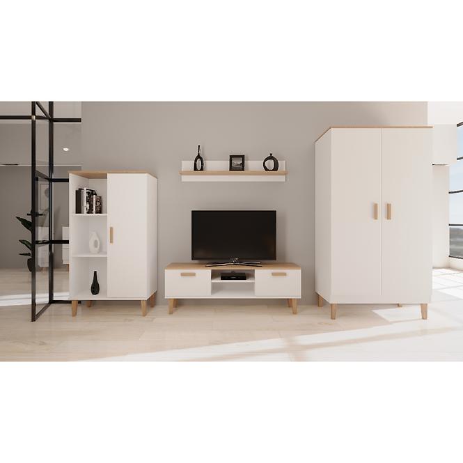 Falipolc Denver Fehér/Hikora,7