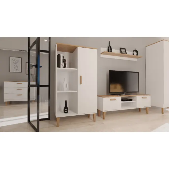 Falipolc Denver Fehér/Hikora,8