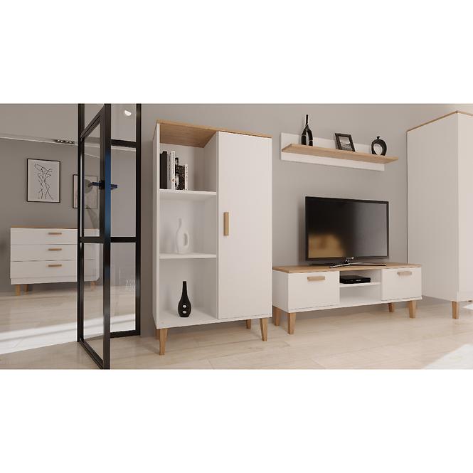 Falipolc Denver Fehér/Hikora,8