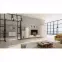 Regál Denver Fehér/Hikora,9