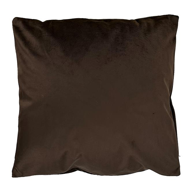 Párnahuzat Plain Velvet 40x40 cm barna 