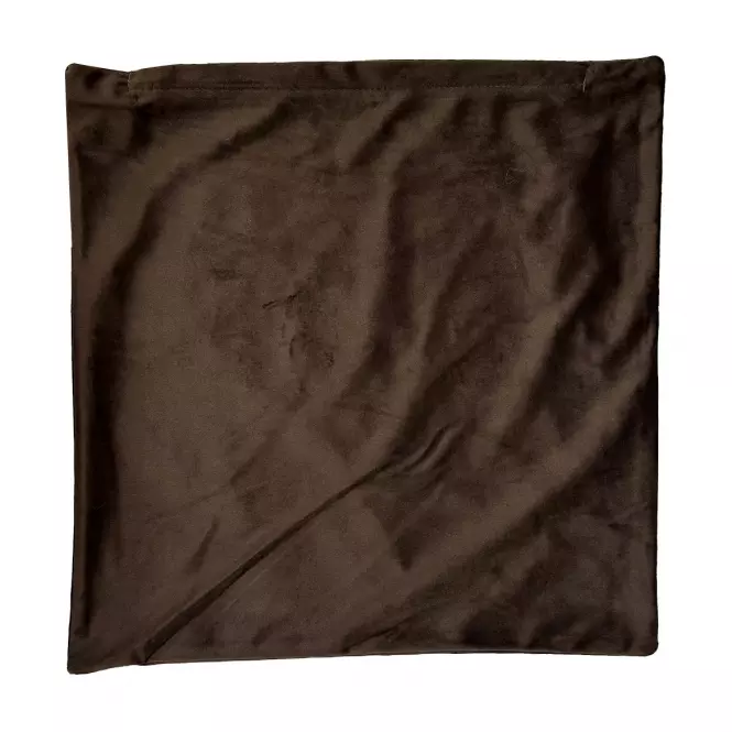 Párnahuzat Plain Velvet 40x40 cm barna