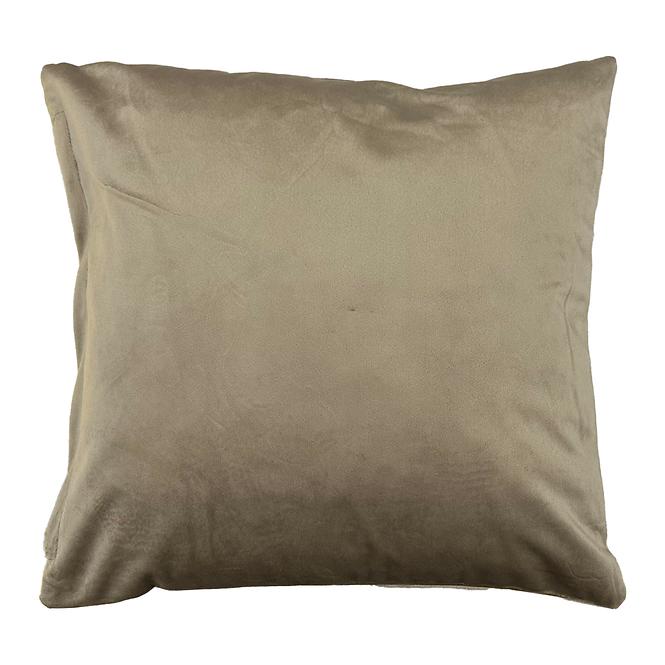 Párnahuzat Plain Velvet 40x40 cm barna 