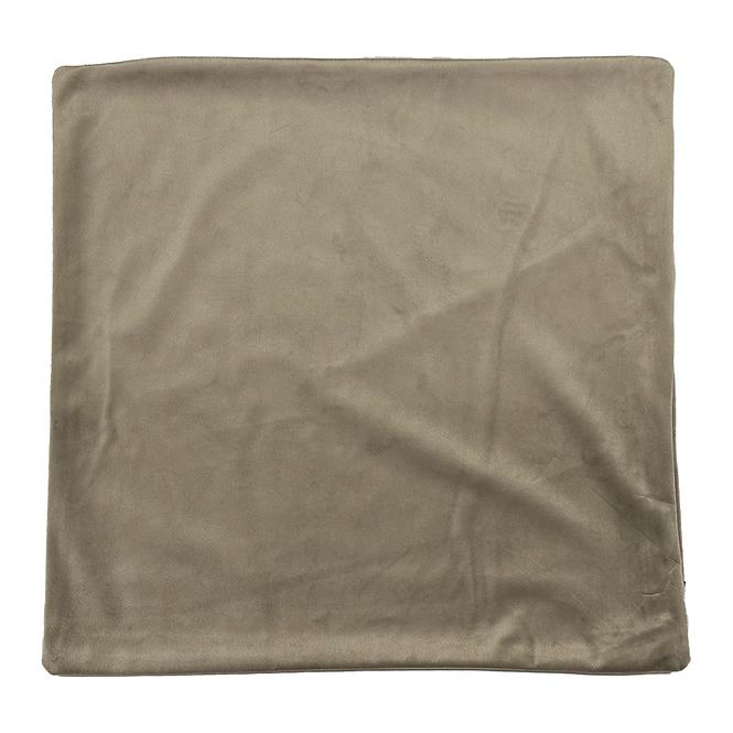 Párnahuzat Plain Velvet 40x40 cm barna 