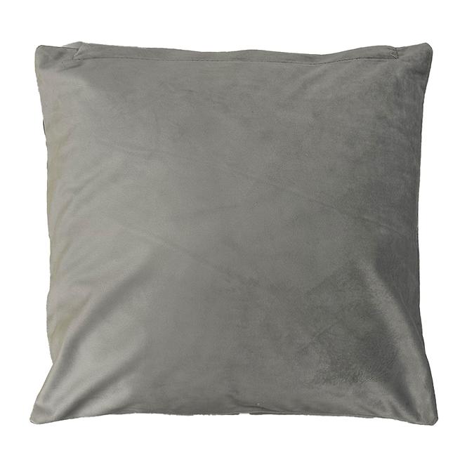 Párnahuzat Plain Velvet 40x40 cm szürke 