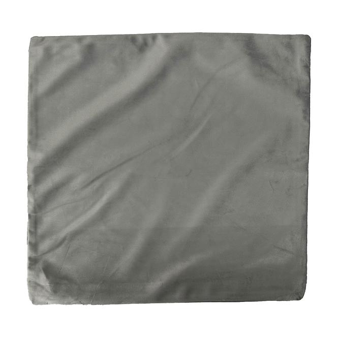 Párnahuzat Plain Velvet 40x40 cm szürke 