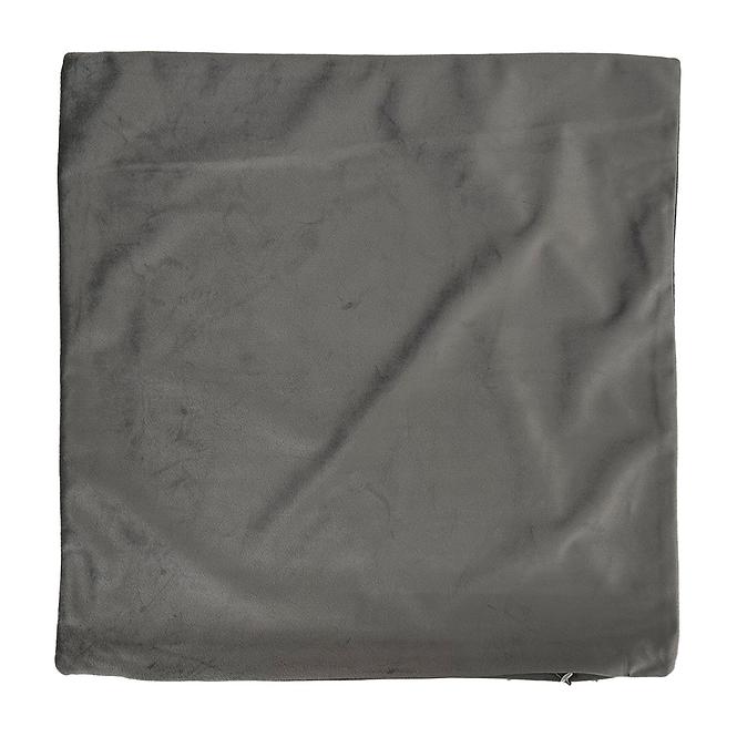 Párnahuzat Plain Velvet 40x40 cm szürke 
