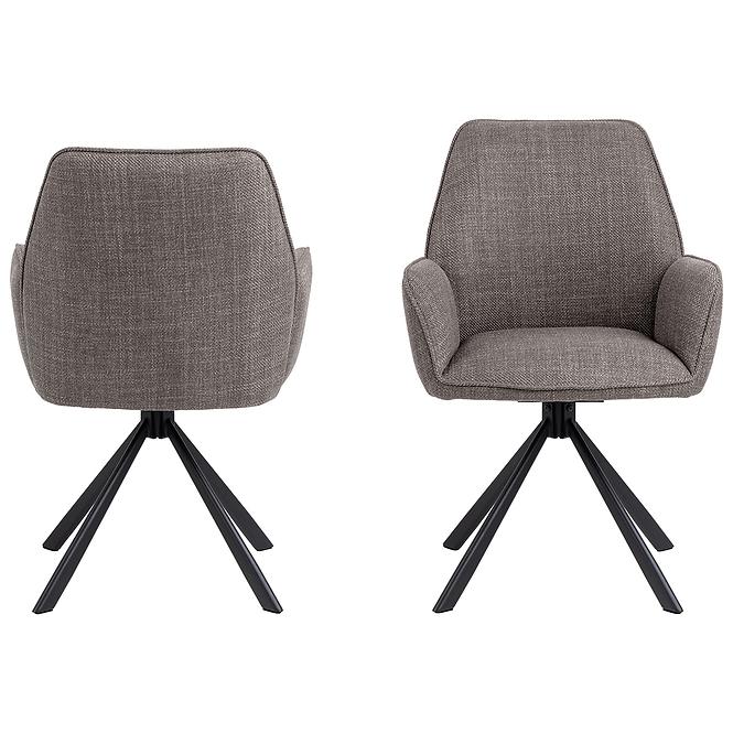 Szék K28 Light Grey 103739 2 db