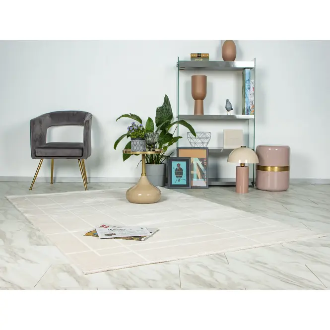 Szőnyeg Elif 1,2/1,7 Eli401 bézs