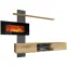 Nappali Bútor Flame E  antracyt/tölgy flagstaff,2