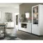 Regál Mossa M04 2S tölgy whisky/fehér matt,5