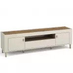 Szekrény RTV Mossa M08 2D1S tölgy whisky/cashmere