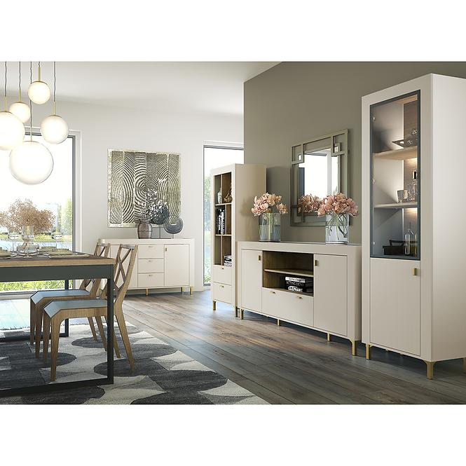 Vitrin Mossa M03 1D tölgy whisky/cashmere ,6