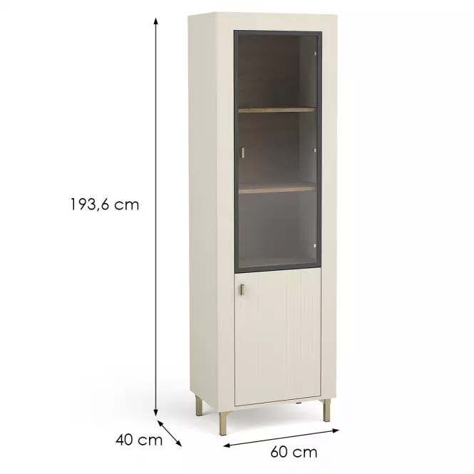 Vitrin Mossa M03 1D tölgy whisky/cashmere