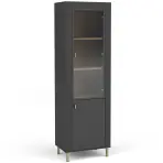 Vitrin Mossa M03 1D tölgy whisky/fekete matt