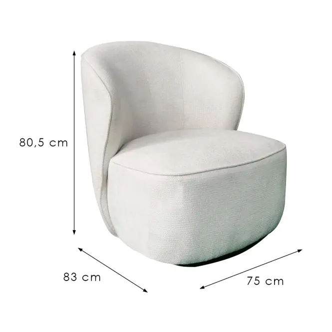 Fotel Emma 9381 Lord 22,5