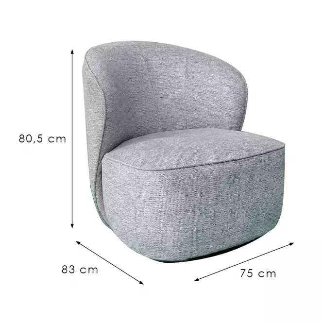 Fotel Emma 9382 Lord 09,5