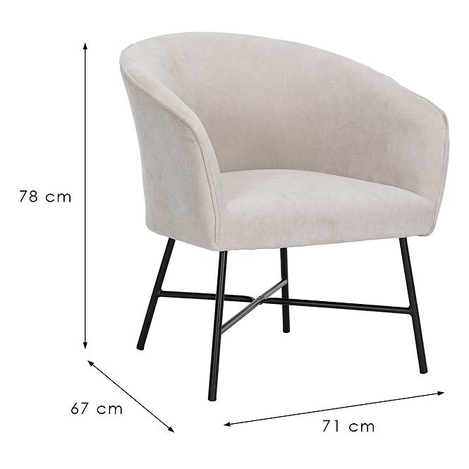 Fotel Andreas 9383 BGF 166-2