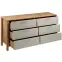 Komód Indygo K6S tölgy wotan-beige,3