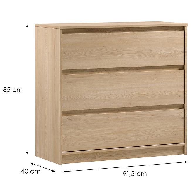 Komód Manami K3S cremona