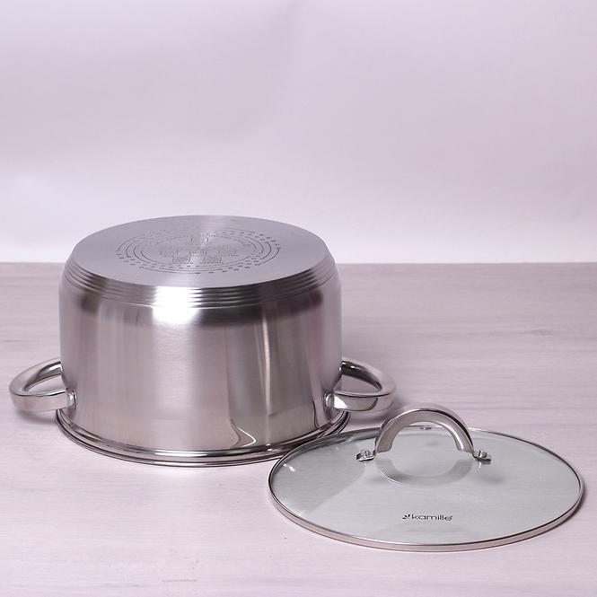 Fazék 2,1l/16x10,5cm rozsdamentes acél 5616s-Kamill