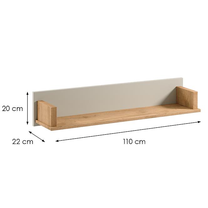 Falipolc Indygo P1 tölgy wotan-beige