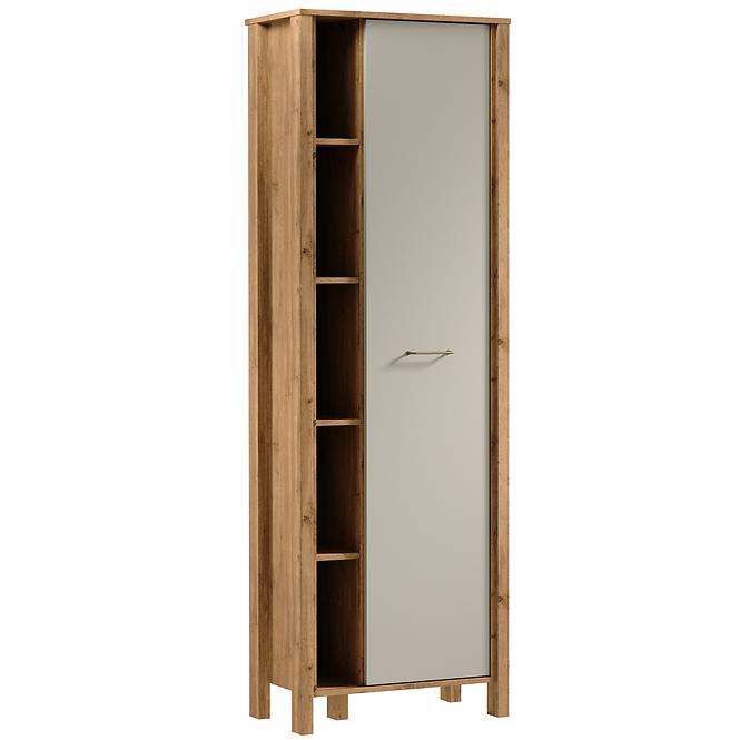 Regál Indygo R1D tölgy wotan-beige