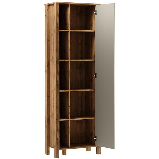 Regál Indygo R1D tölgy wotan-beige