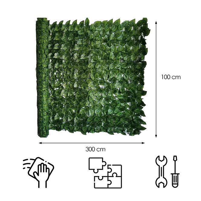 Terasz takaróponyva 100cm x 300cm