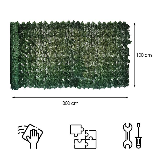 Terasz takaróponyva 100cm x 300cm