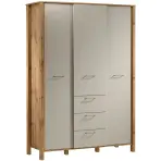 Szekrény Indygo S3D3S tölgy wotan-beige