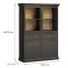 Vitrin Lucca W4D2S fekete grafit,2
